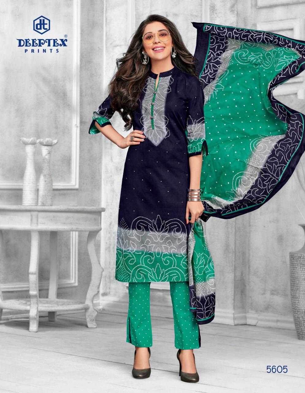 Deeptex Miss India Vol 56 Beautiful Designs Cotton Dress Material Catalog Collection