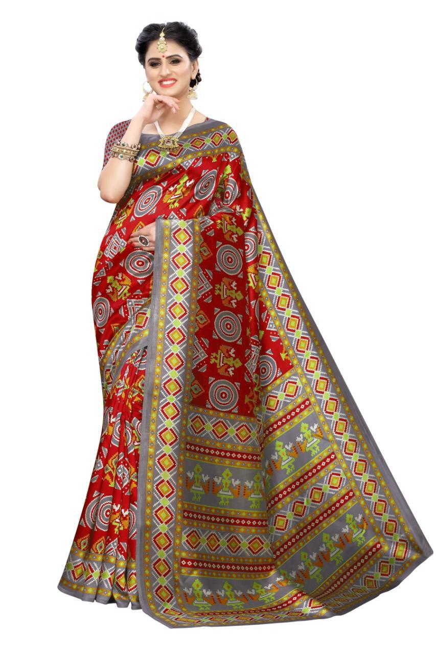 Mysore Silk Printed Saree Collection