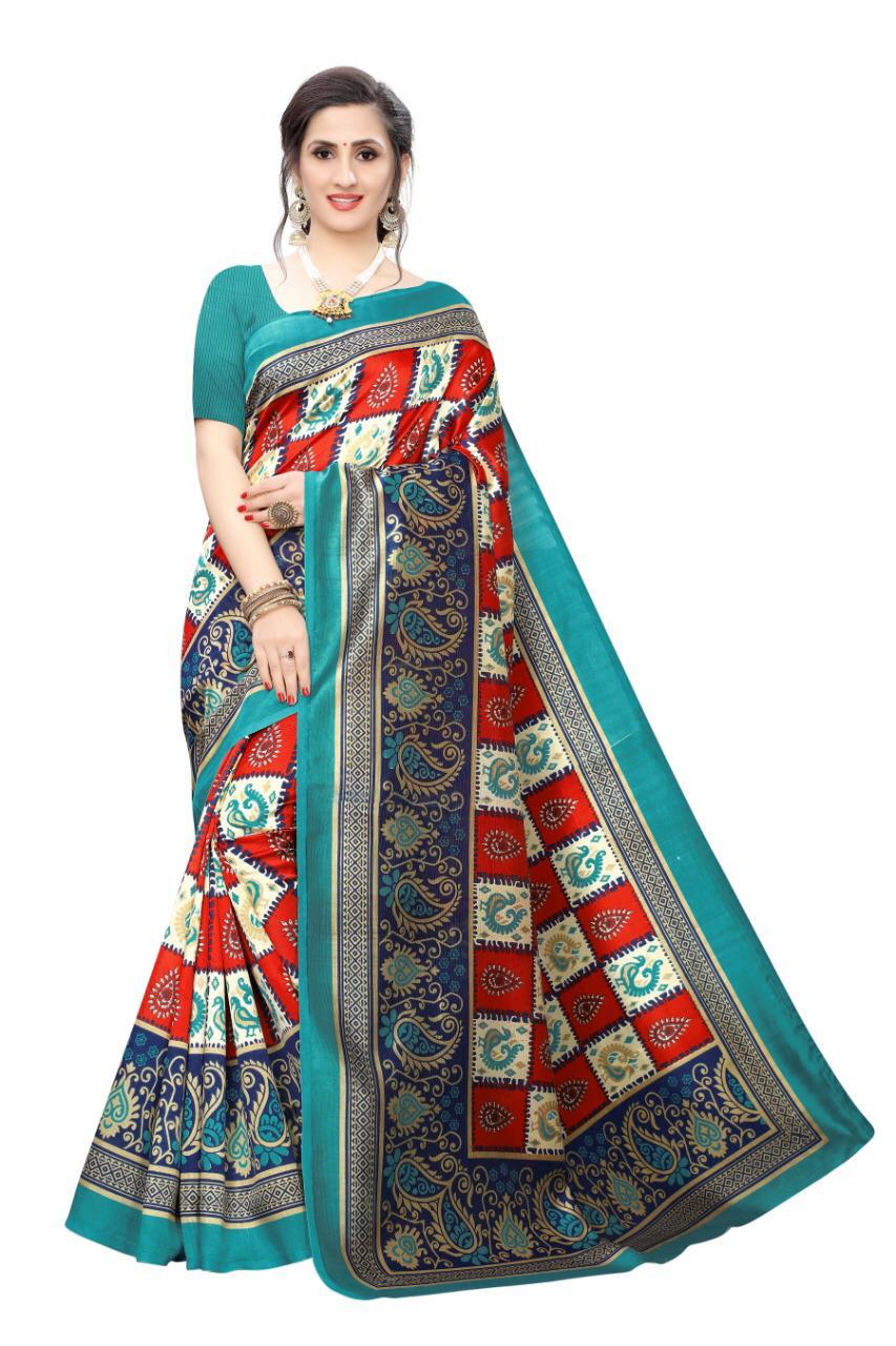 Mysore Silk New Printed Saree Collection