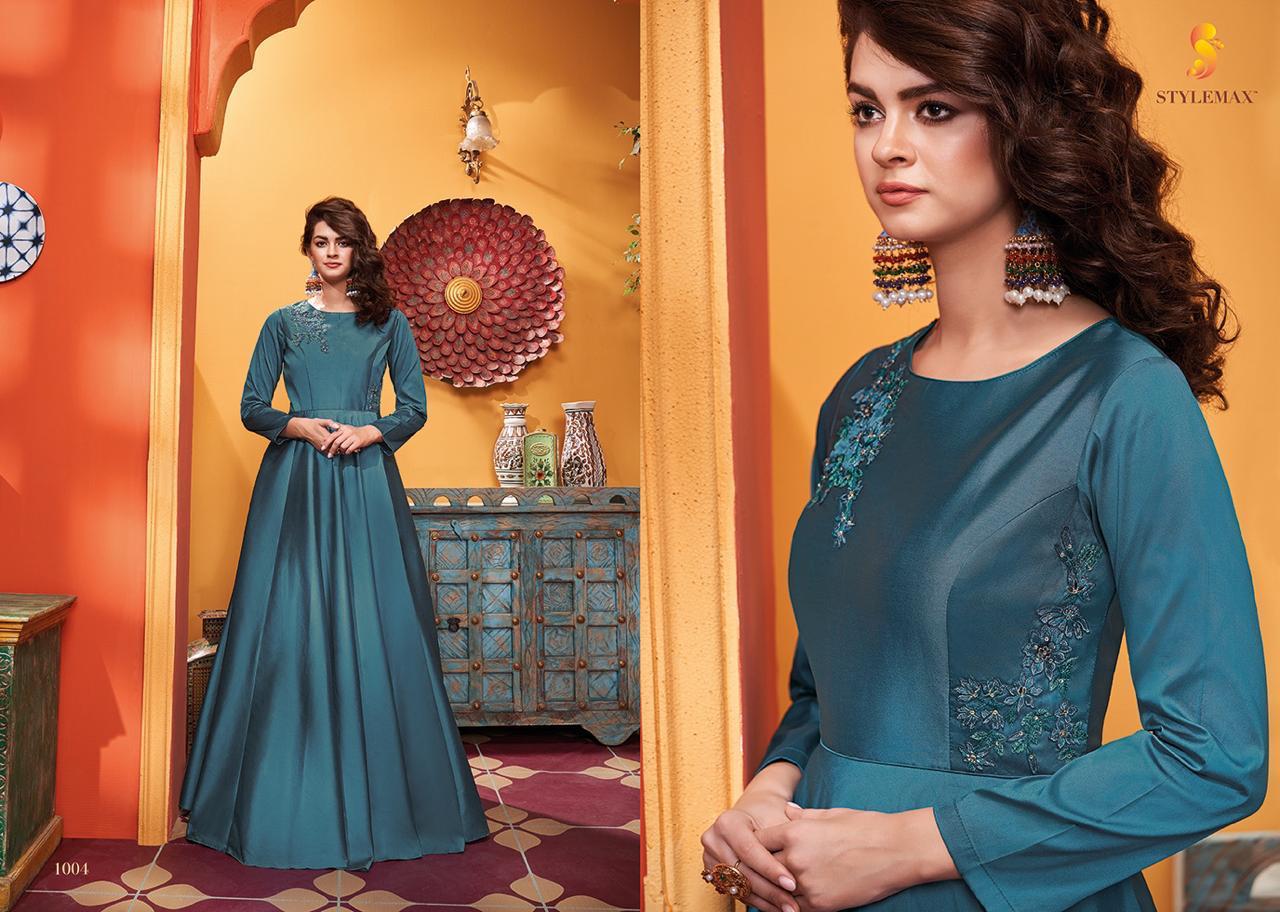 StylemaxTm Almirah Vol -3 Party Wear Soft Silk  with Embroidery Gown Catalog at Wholesale Rate
