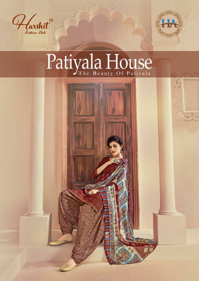 Harshit Fashion Hub  Patiyala House  Pure Cotton Patiala  Suit Catalog at Wholesale rate 