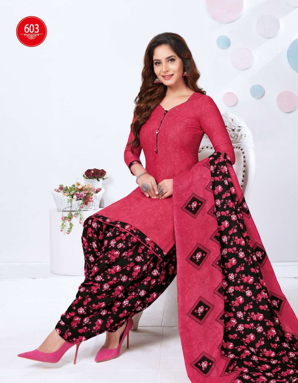 Kuber Shree Industries Geet Patiyala Vol 6 Designer Cotton Salwar Suit Catalog at Wholesale rate 