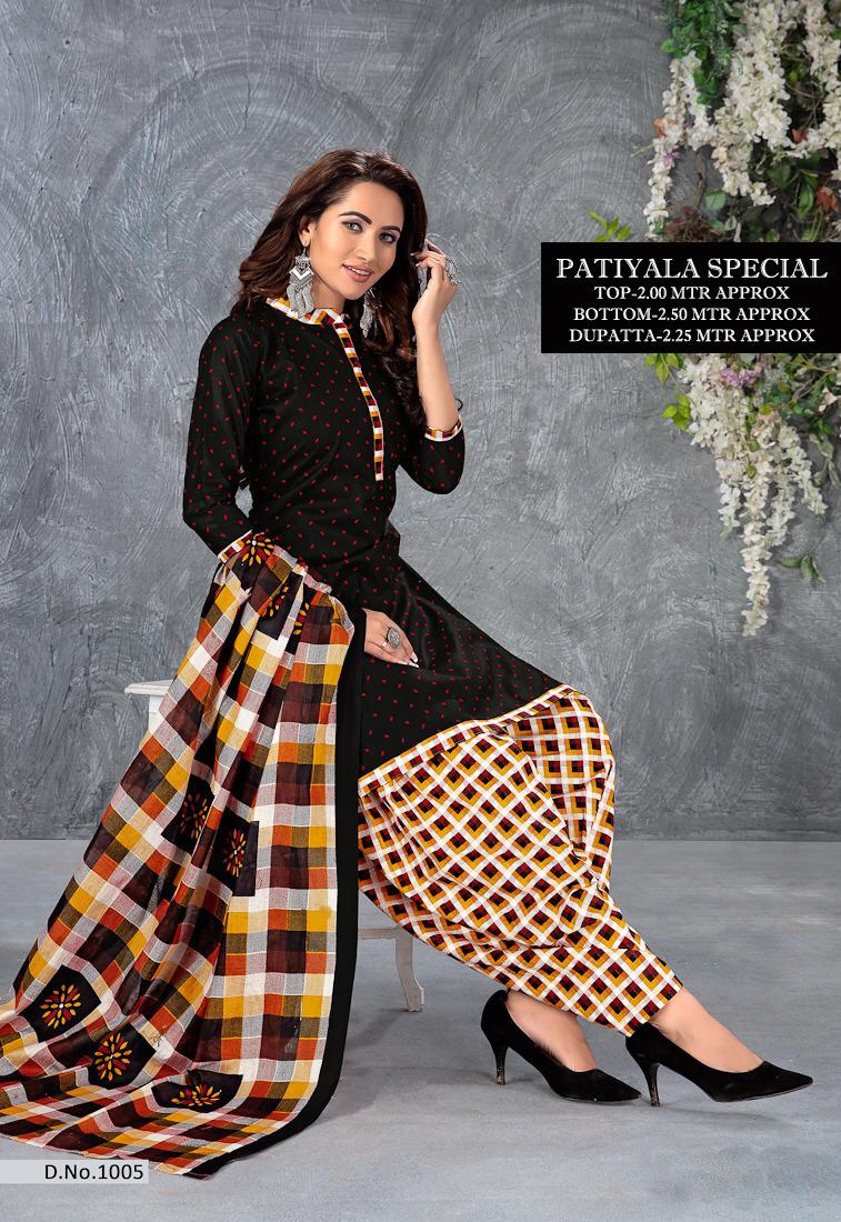 Thankar Designer Pure Cotton Patiala Dress Material  Catalog at Wholesale rate 