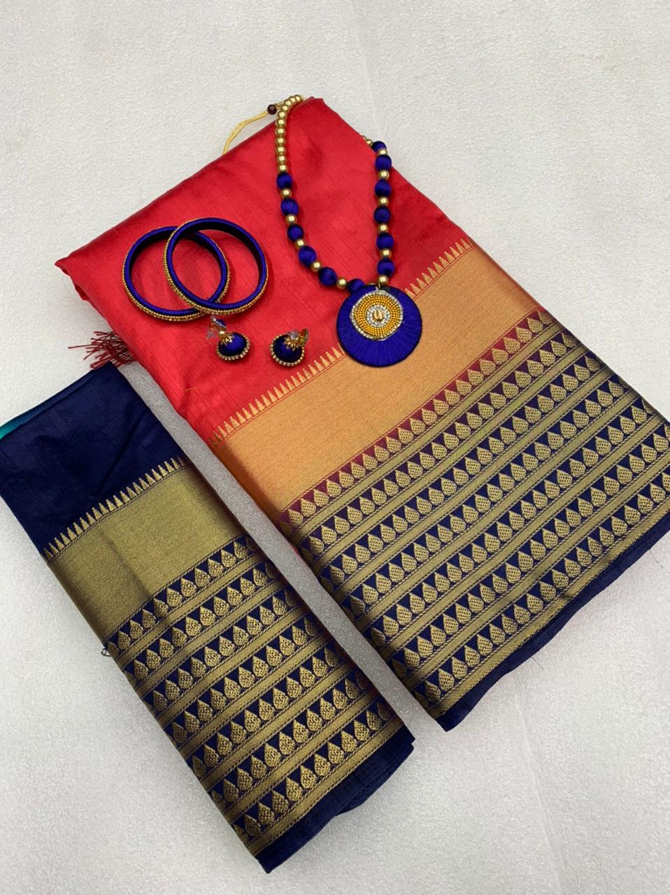 Thankar KKC1228 Designer Tussar silk Zari Butta Border saree Catalog at Wholesale rate 