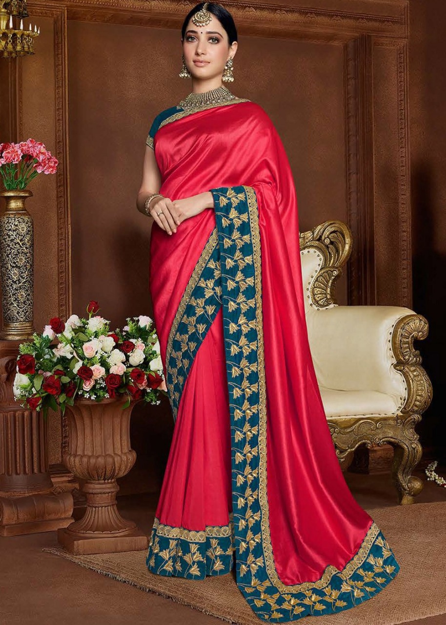 Thankar ZF vol 8 Weding Wear With Embroidery Catalog Saree At Wholesale Rate 