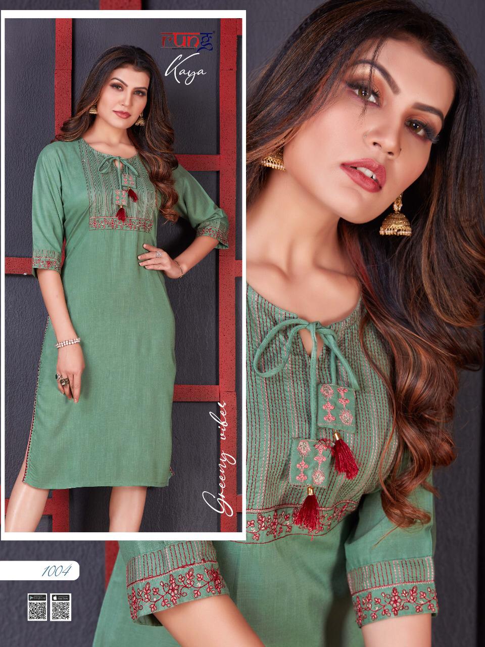 Embroidered Cotton Flex Sleeve Embroidery Kurtis For Women at Best Price in  Visakhapatnam | Suni Hub