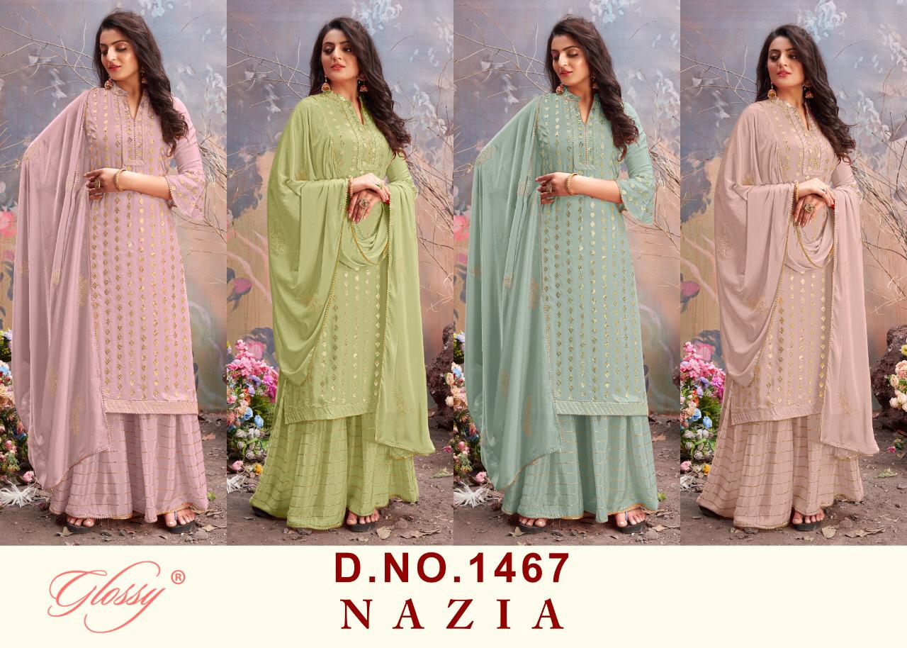 Designer Exclusive New Pure Viscos Chinnon Gota Work Salwar Suit At Wholesale Rate