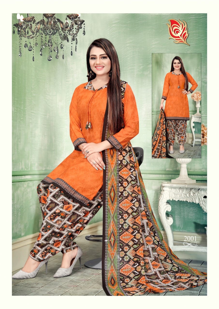 Mohini Leon creap Digital Printed Dress Material 