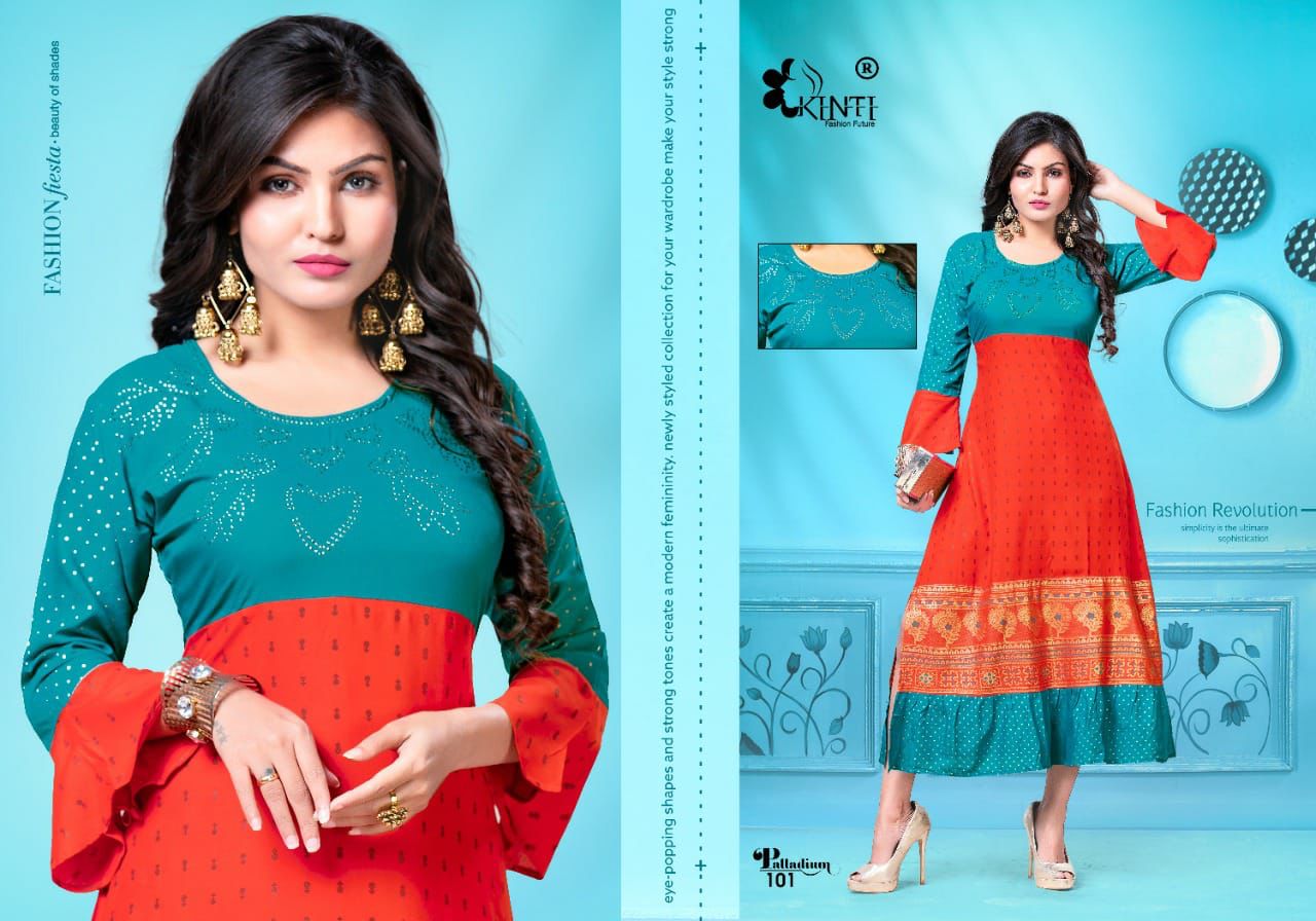 BROCADE kurti puff sleeve | Long kurti designs, Simple kurti designs, Sleeves  design for kurtis