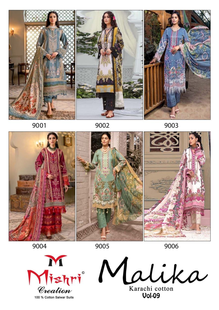 MISHRI CREATION MALLIKA -9 Fancy Cotton Dress Martial 