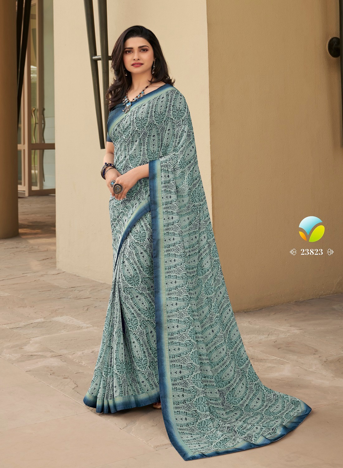 LATEST HEAVY GEORGETTE SAREES WITH BLOUSE PIECES 