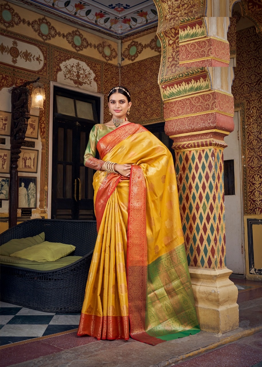 Royal and rich Paithani Silk Saree With Beautiful Digital Printed Saree