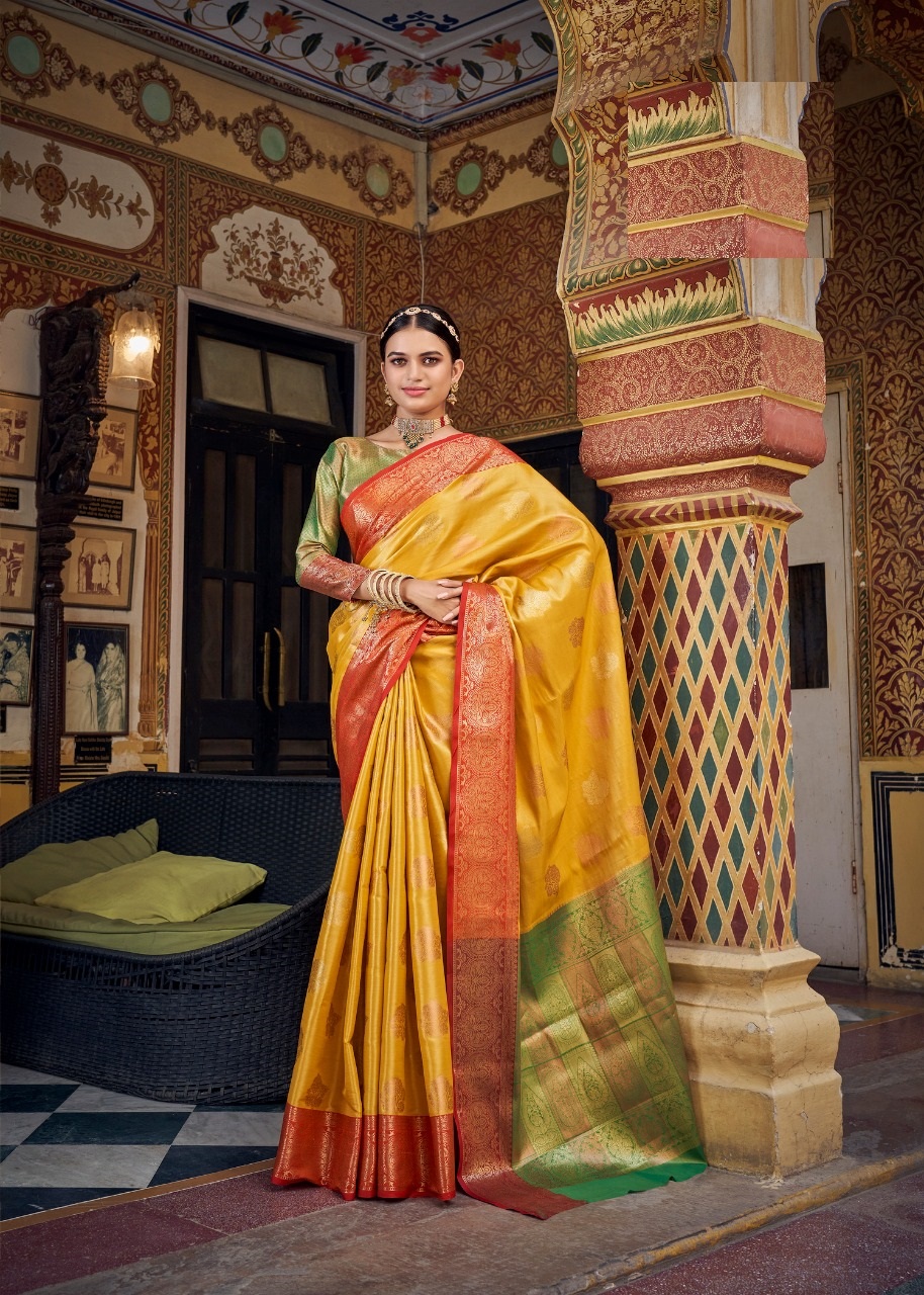 Bollywood Beautiful Handwoven silk Sequence Pure Tassels & Pure Fold saree