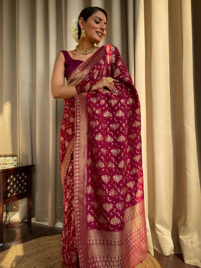 Beautiful Softy Silk and Balaton Silk with Kanjivaram and Soft cotton with Jari Work Varanasi sari 