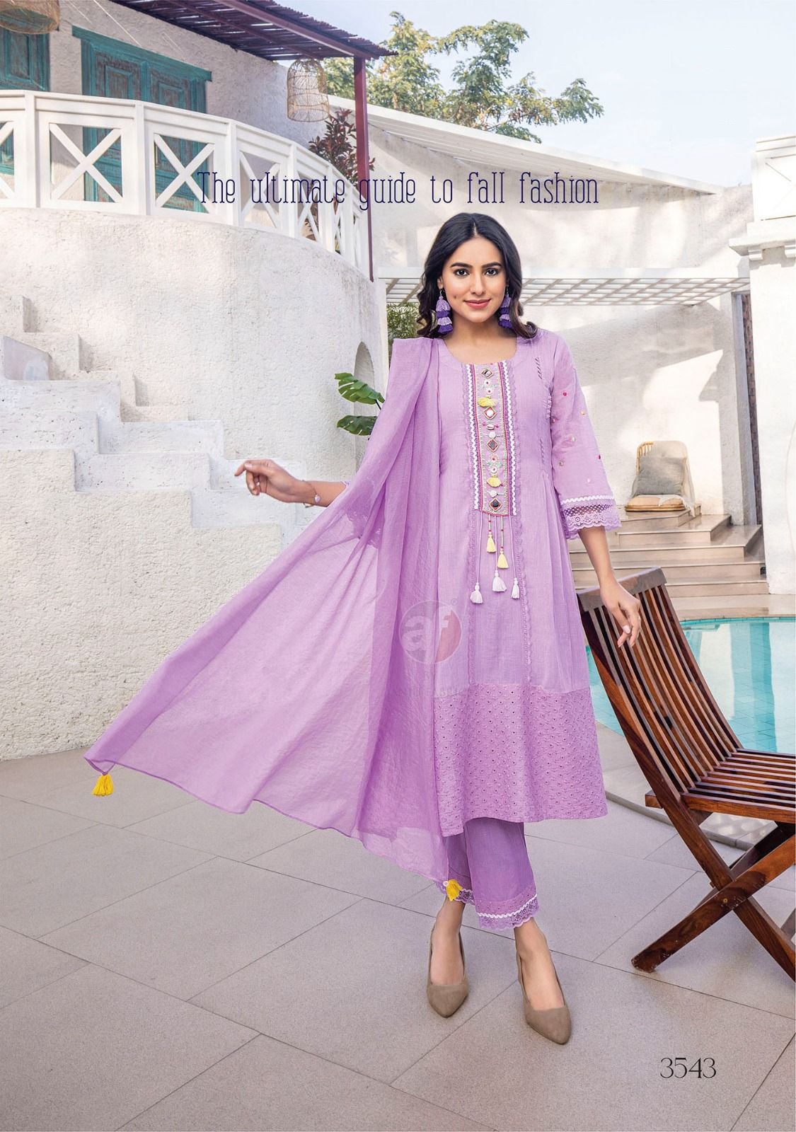 New collection kurti pant with dupatta  for online sale