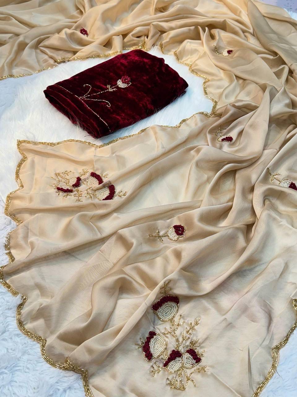  Two Ton Rangoli Silk Cover