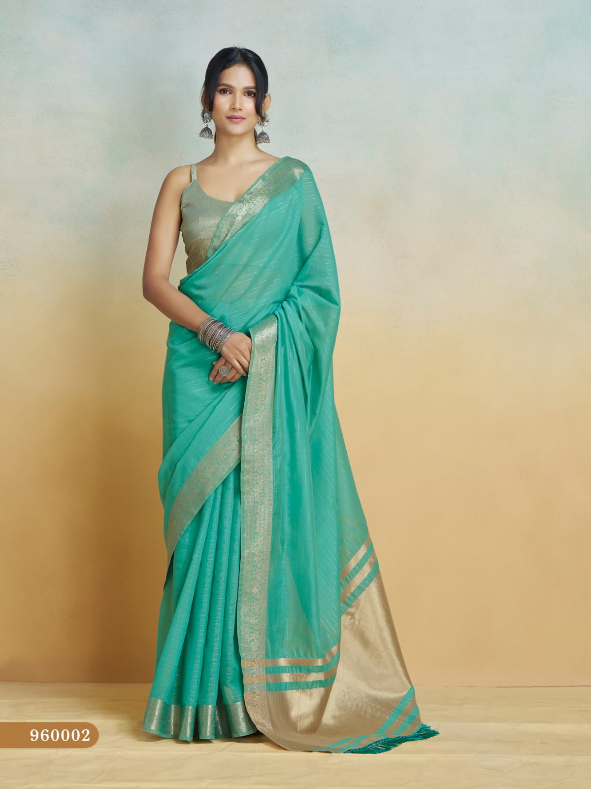 PURE HANDLOOM KHADI SILK WITH DIGITAL PRINT SAREE