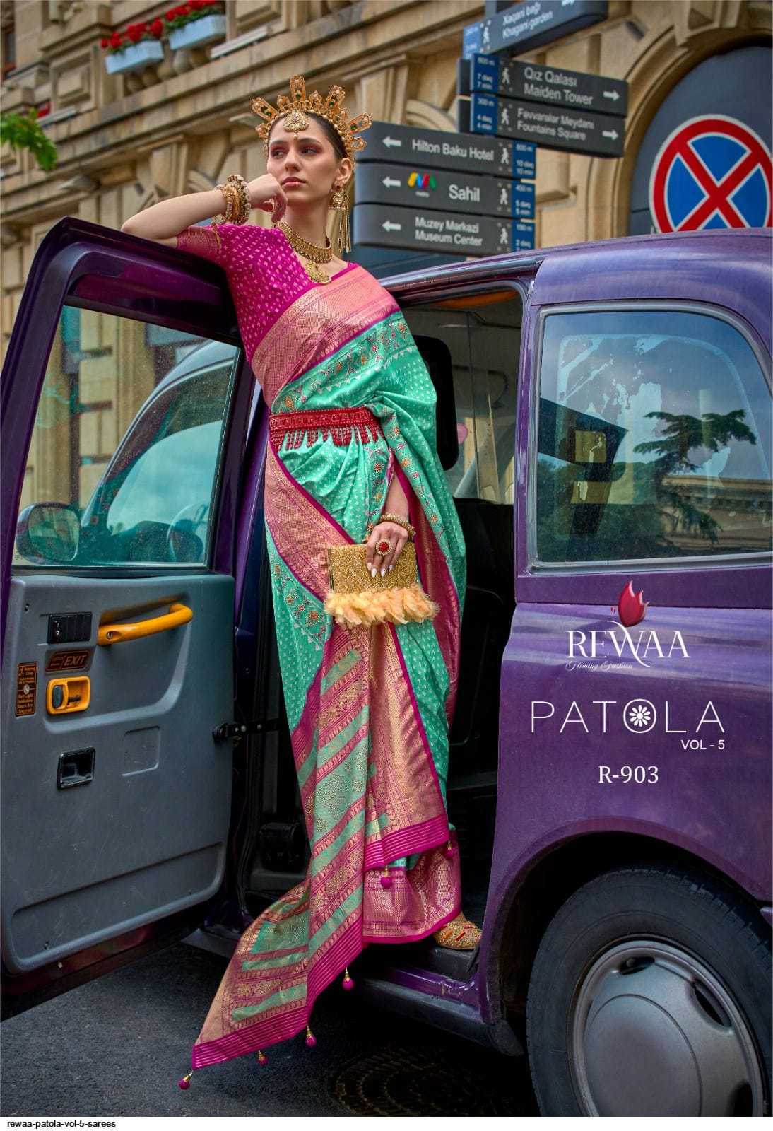 Mercerizer Sigma Silk Classic Patola Design With Sambalpuri Saree