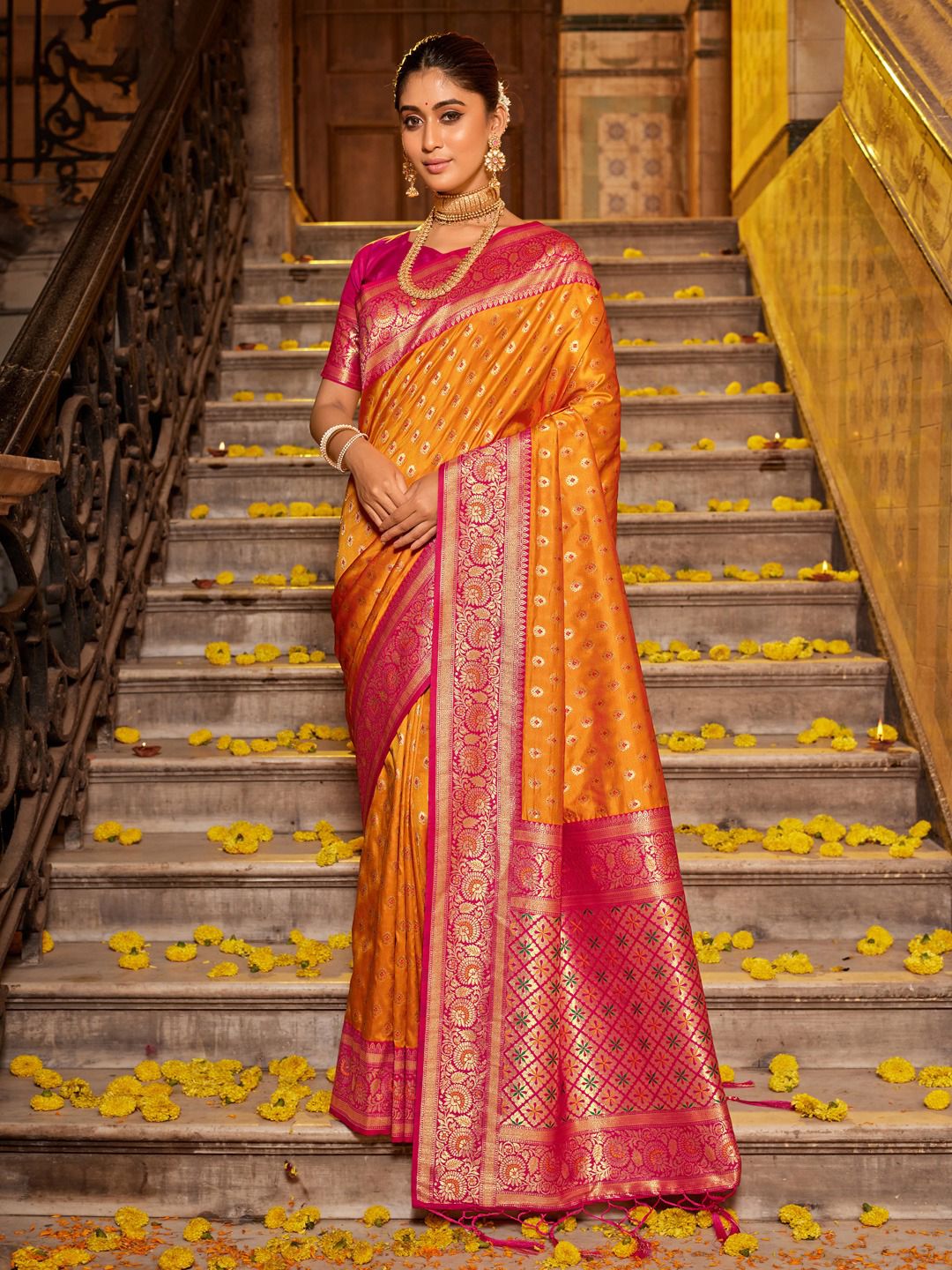 Banarasi silk saree