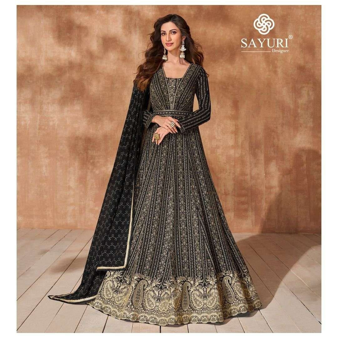 Heavy  Real Gerogette With Beautifull  Embroidery siquance work Suit