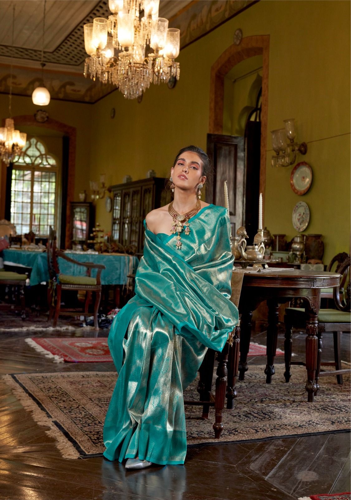 HANDWOVEN KANJIVARAM SILK SAREE