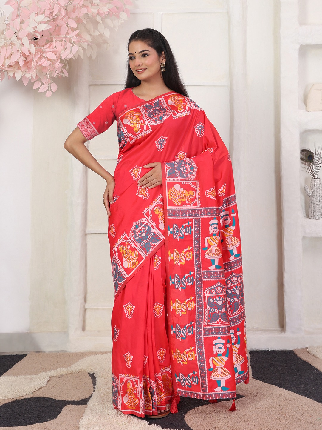 Beautiful & Georgette Silk Saree