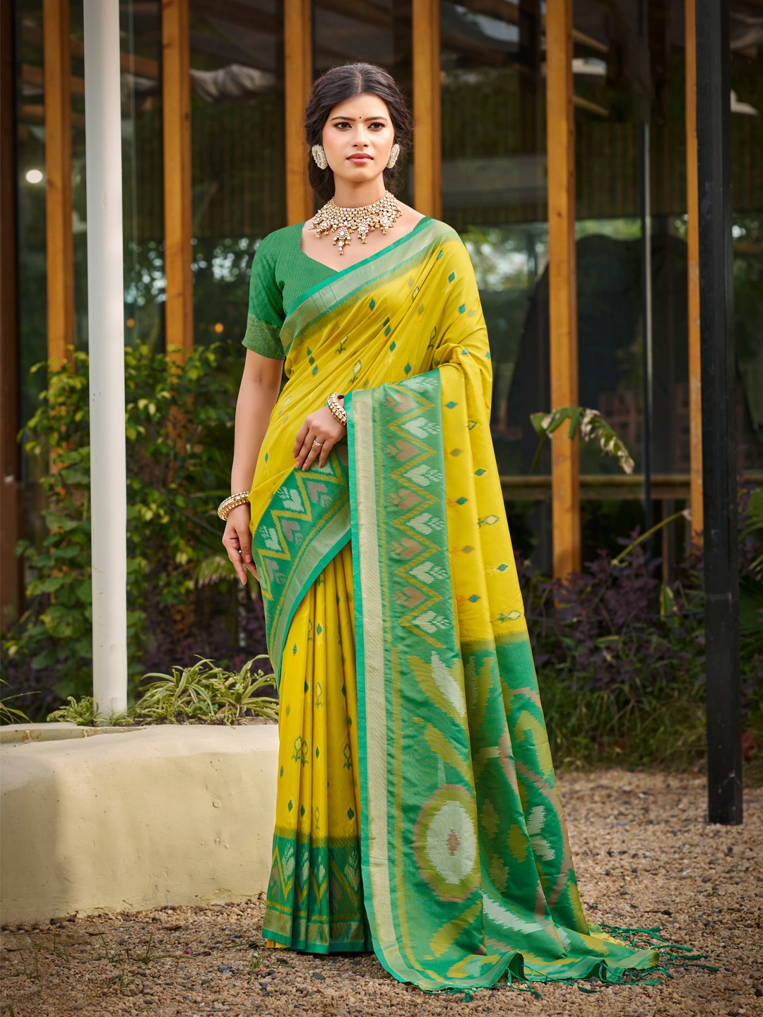  Pochampalli Soft Silk FABRIC SAREE