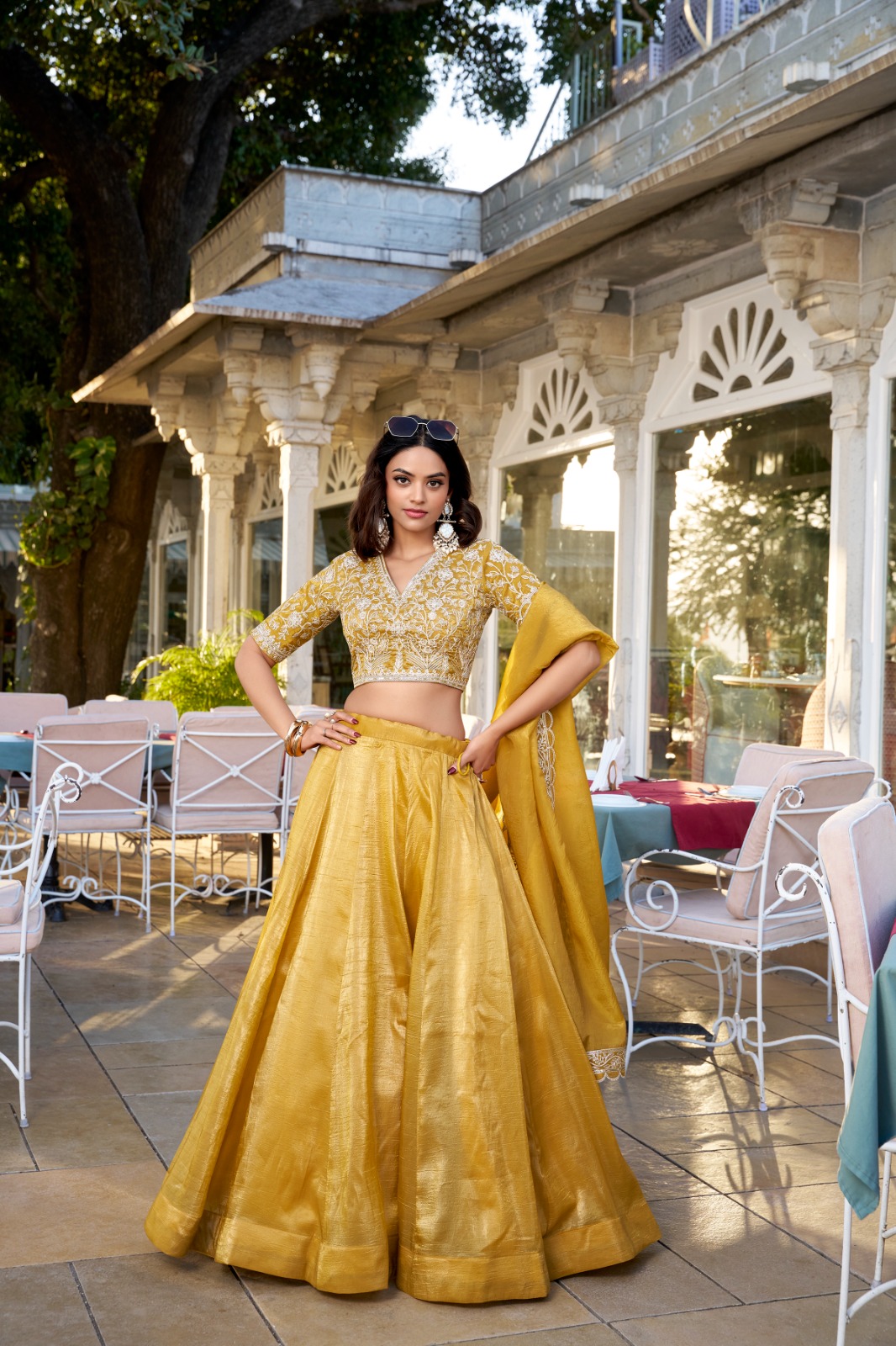 Goldie vibes for golden moments Goldie Lehenga Choli