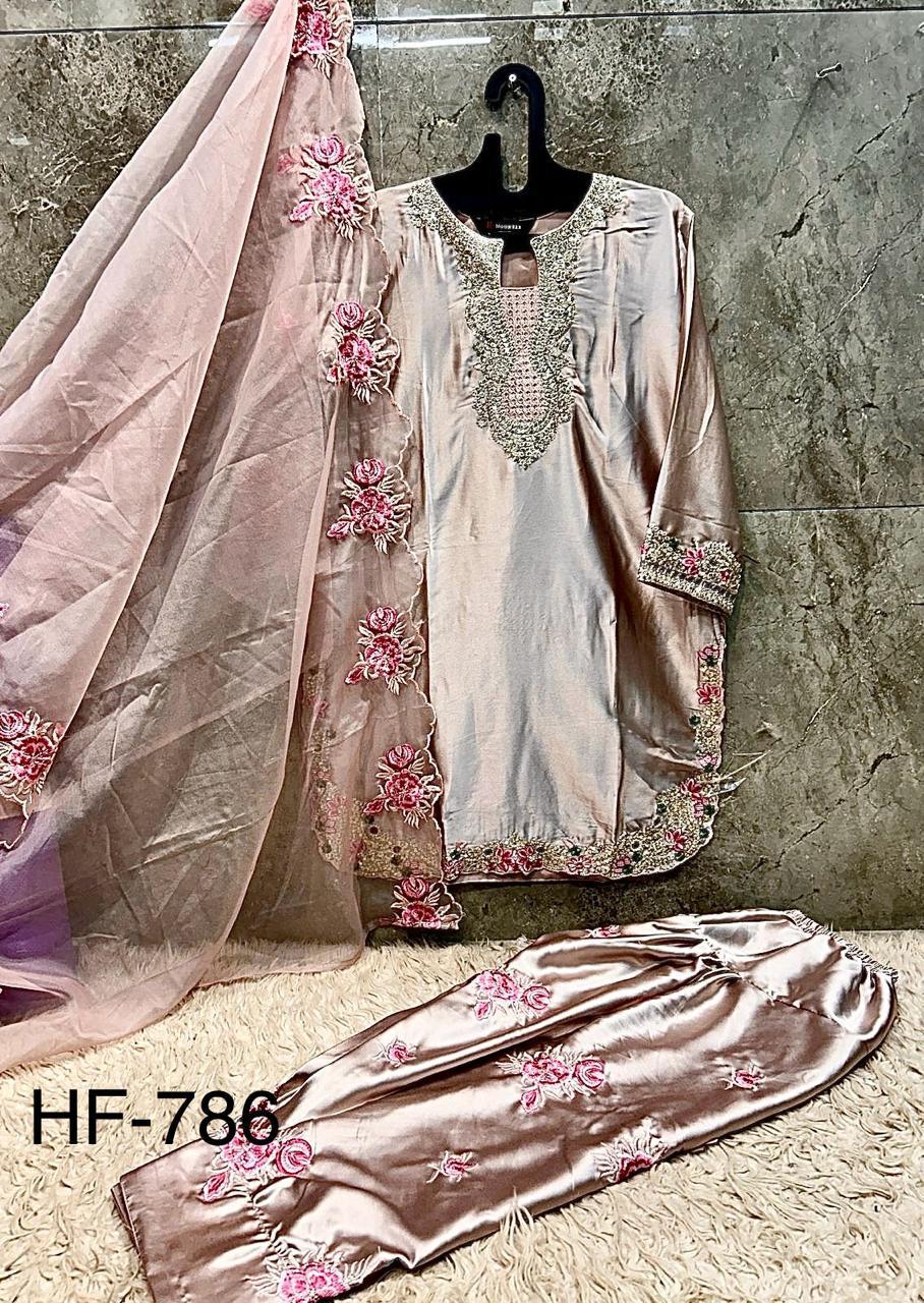 Malai satin Silk Saree