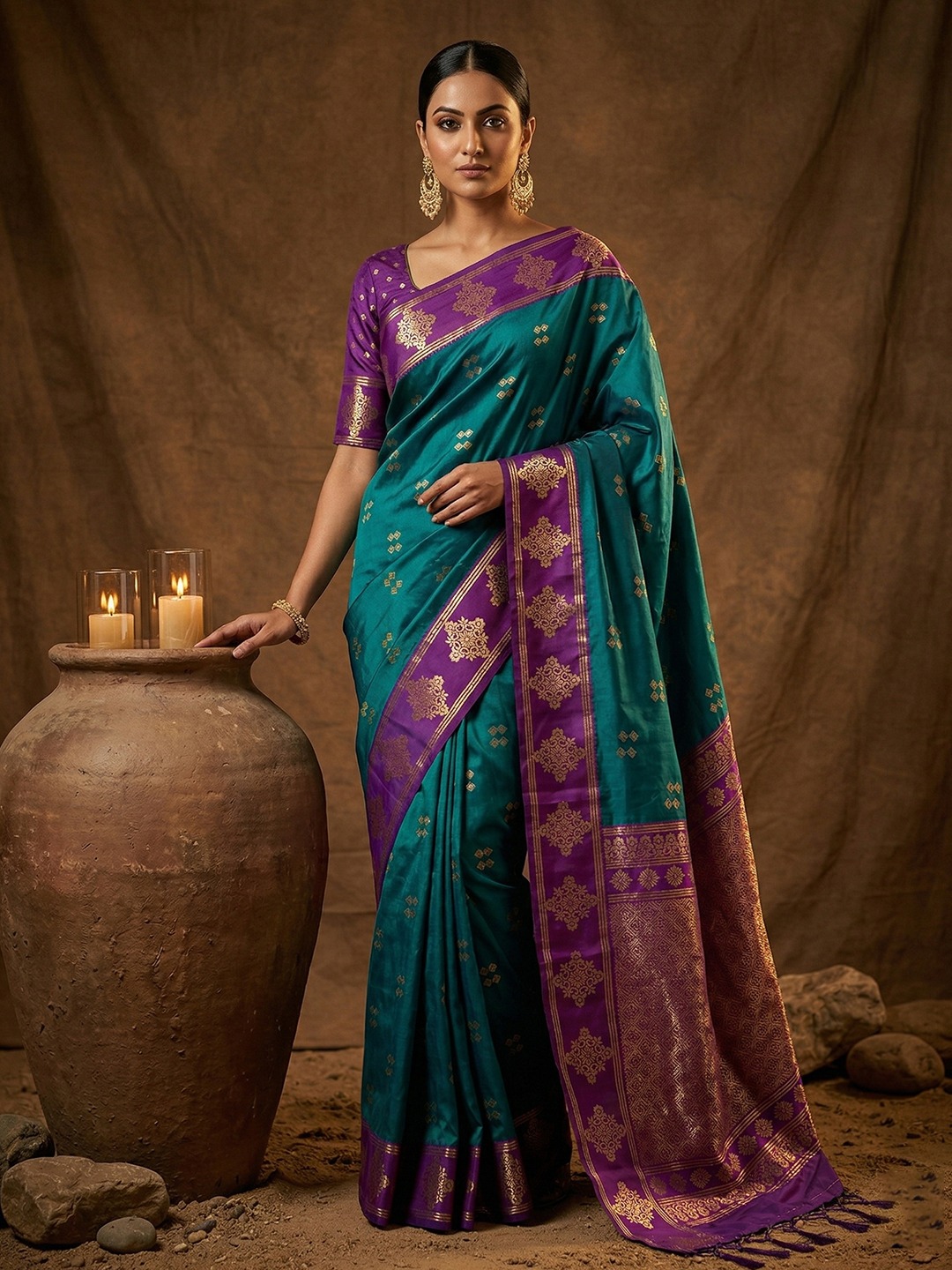 SOFT SILK FABRIC WONDERFUL SAREE 