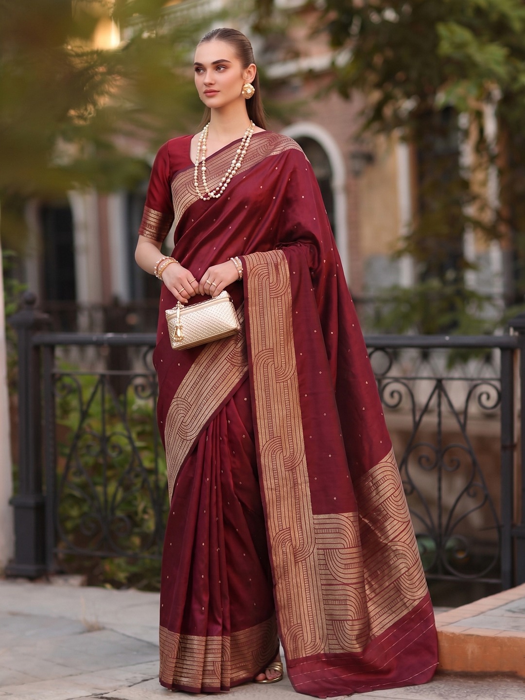 Cotton Blend FABRIC SAREE