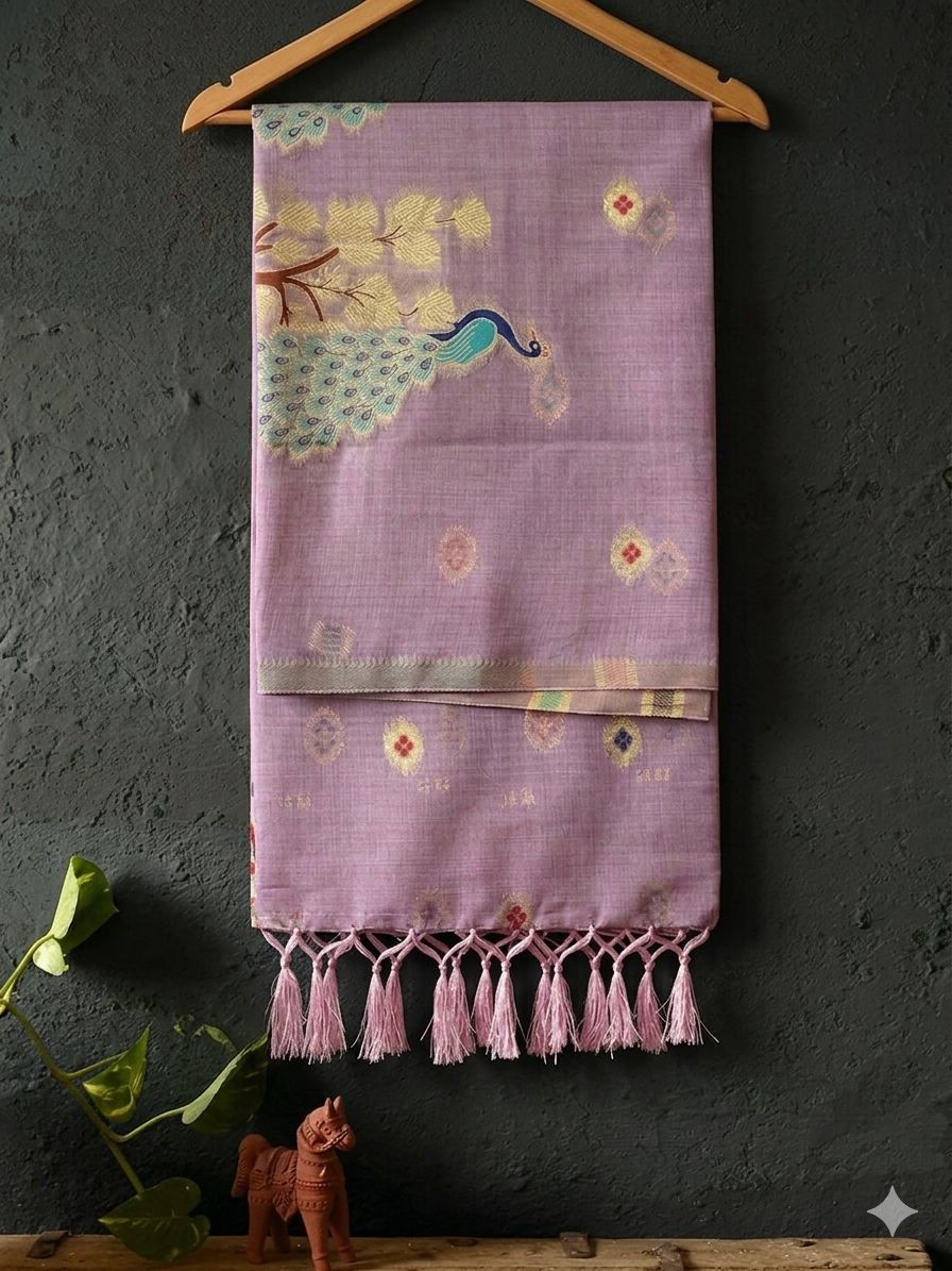 Drape yourself in elegance with our newly launched Kalyani Cotton saree.