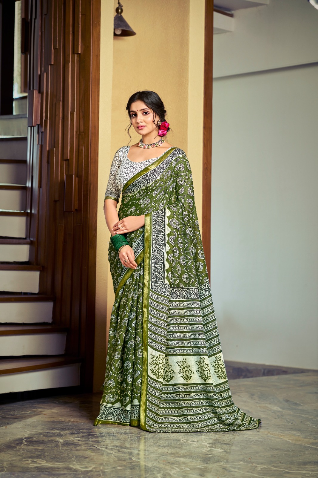 Premium Mal Cotton Comfortable Saree 