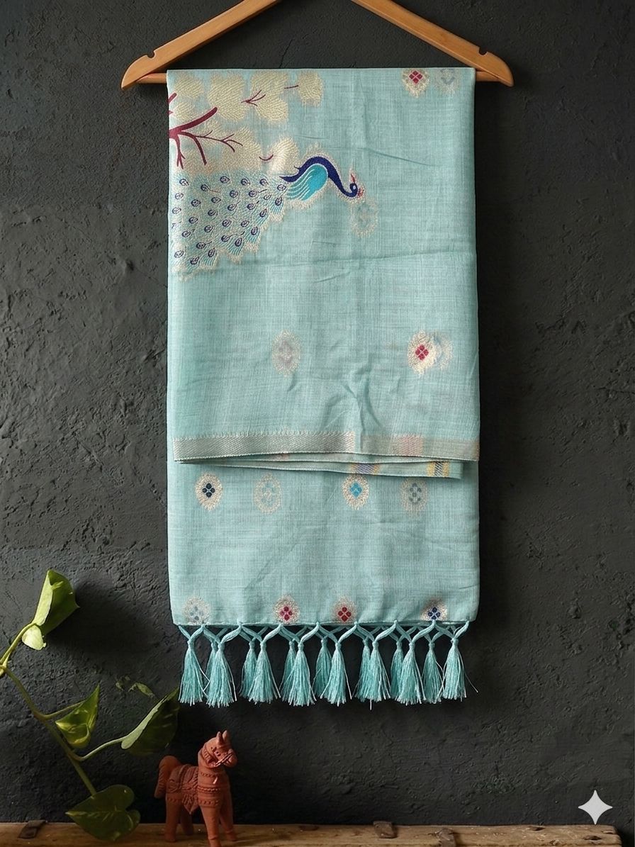 Drape yourself in elegance with our newly launched Kalyani Cotton saree.