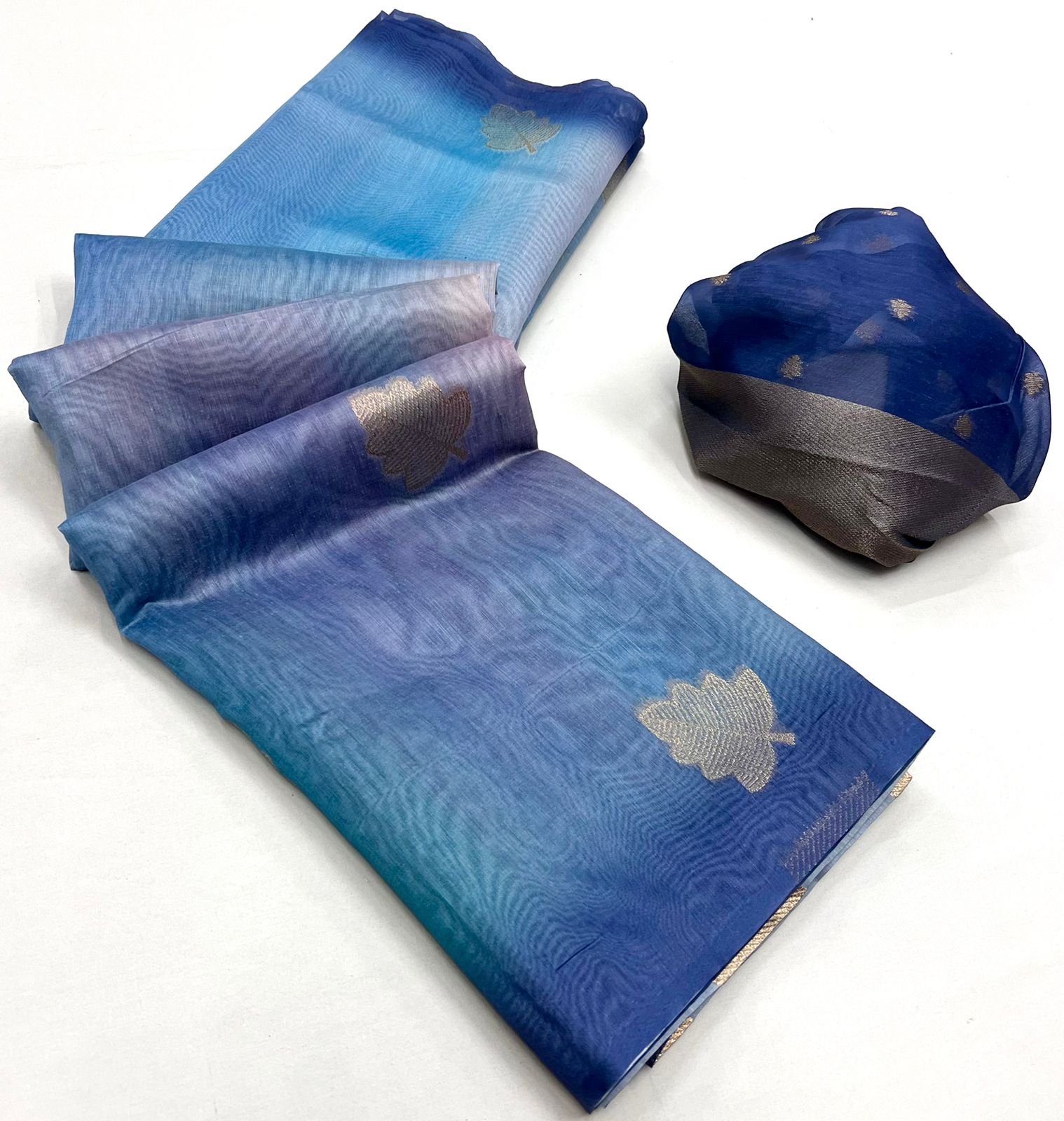 Pure Handloom Khadi Silk with Digital Print Saree